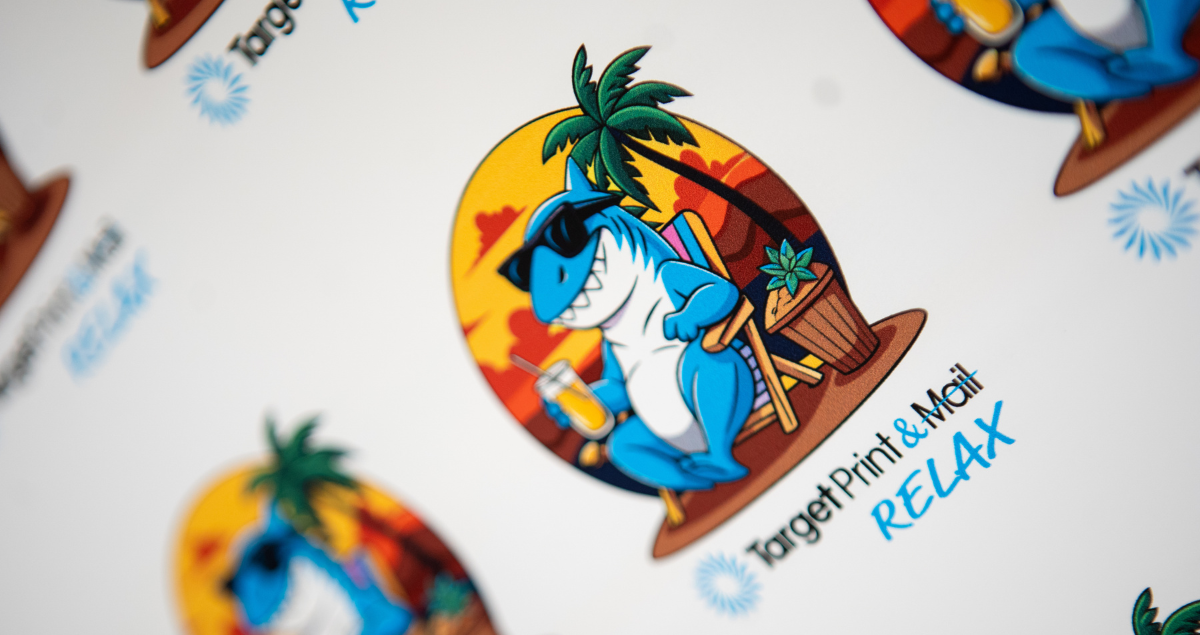 Custom Sticker Printing | Target Print and Mail
