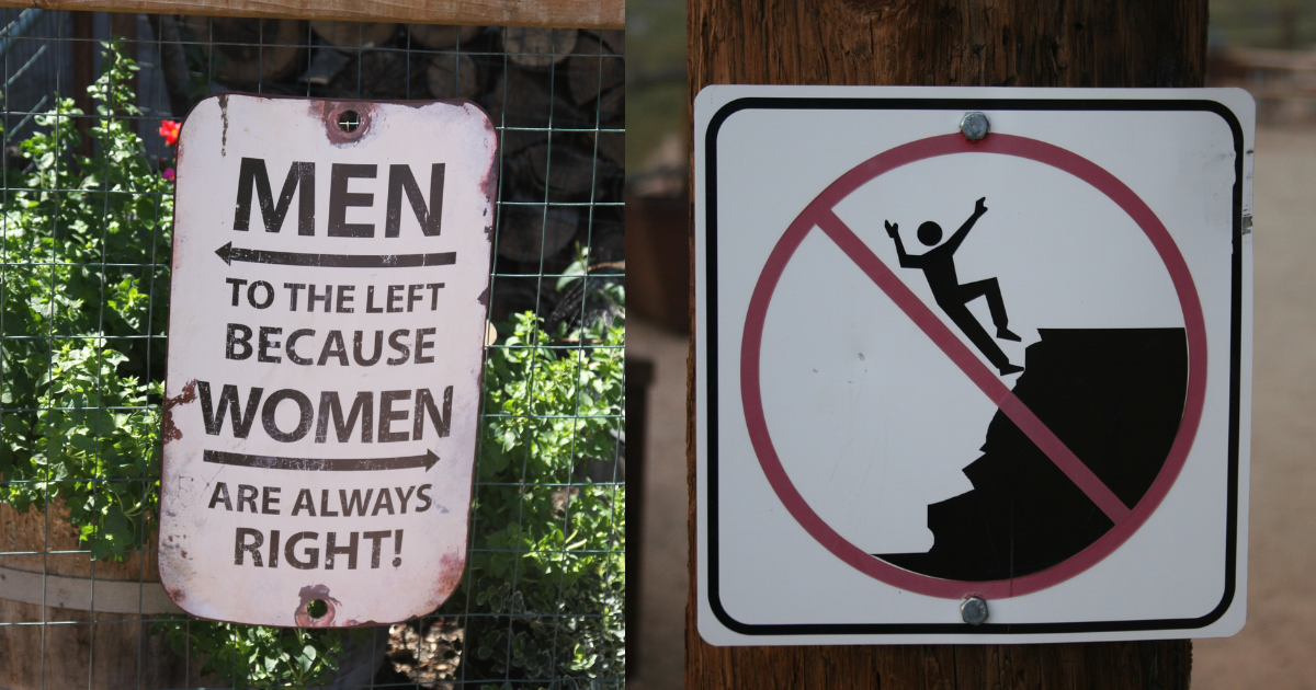 Funny signs