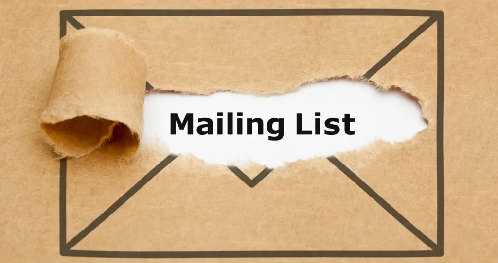 Mailing List Purchase